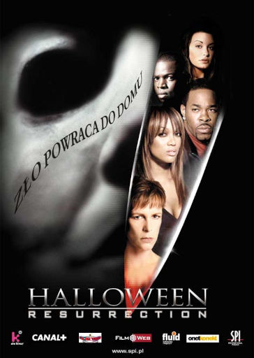 Polski plakat filmu 'Halloween: Resurrection'