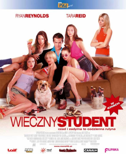 Polski plakat filmu 'Wieczny Student'