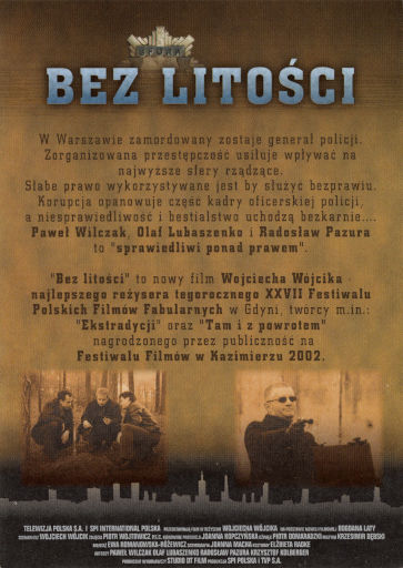 Tył ulotki filmu 'Sfora: Bez Litości'