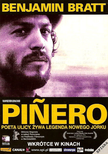 Przód ulotki filmu 'Piñero'