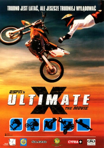 Przód ulotki filmu 'Ultimate X: The Movie'