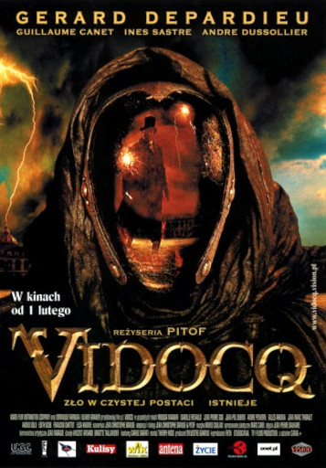 Przód ulotki filmu 'Vidocq'