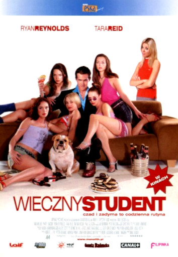 Przód ulotki filmu 'Wieczny Student'