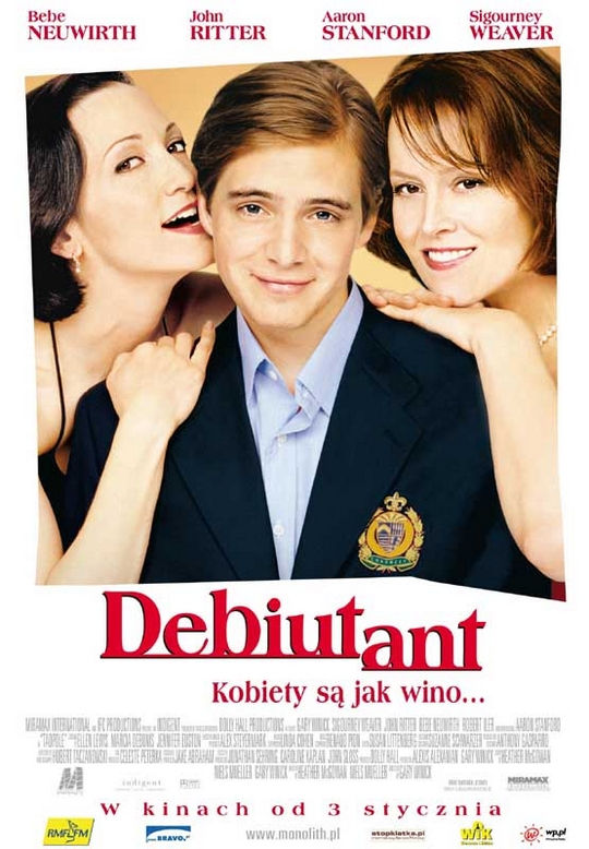 Polski plakat filmu 'Debiutant'