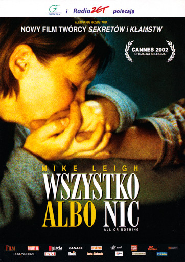 Przód ulotki filmu 'Wszystko Albo Nic'