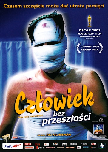 Przód ulotki filmu 'Człowiek Bez Przeszłości'