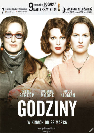 Przód ulotki filmu 'Godziny'