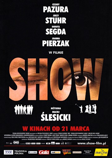 Przód ulotki filmu 'Show'