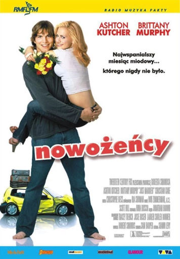 Polski plakat filmu 'Nowożeńcy'