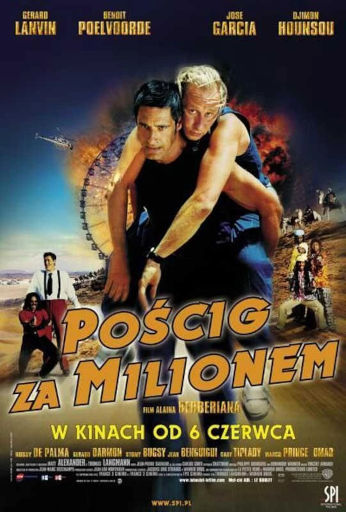 Polski plakat filmu 'Pościg Za Milionem'