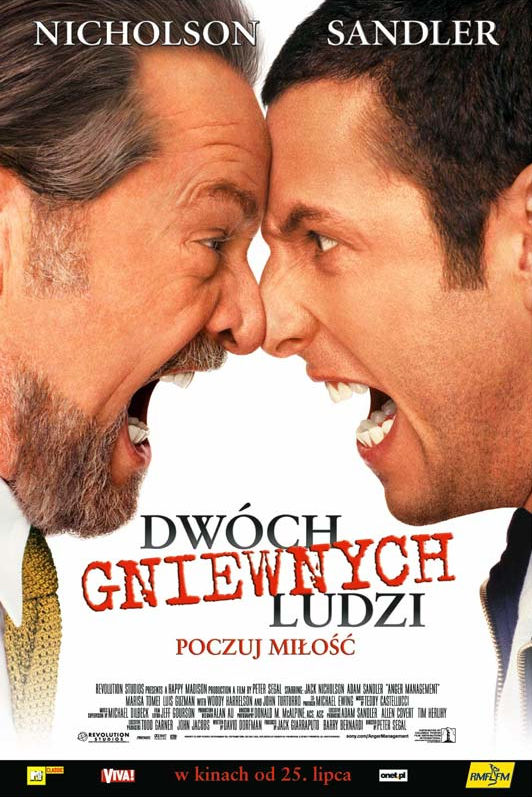 Polski plakat filmu 'Dwóch Gniewnych Ludzi'