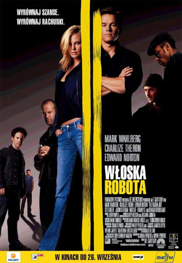 Polski plakat filmu 'Włoska Robota'