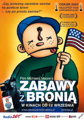 Przód ulotki filmu 'Zabawy Z Bronią'