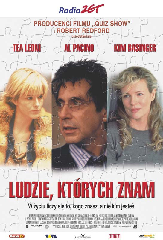 Polski plakat filmu 'Ludzie, Których Znam'