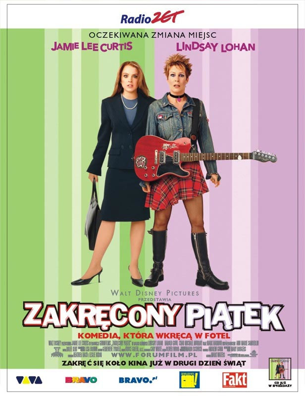 Polski plakat filmu 'Zakręcony Piątek'