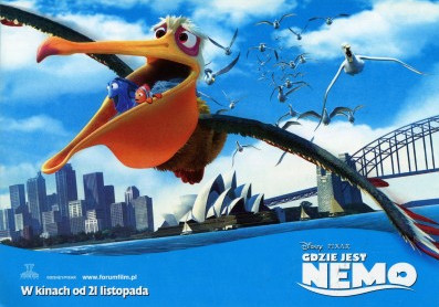 Przód ulotki filmu 'Gdzie Jest Nemo'