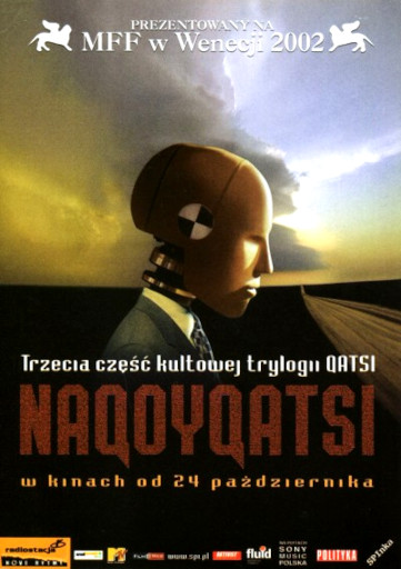 Przód ulotki filmu 'Naqoyqatsi'