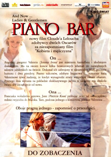 Tył ulotki filmu 'Piano Bar'