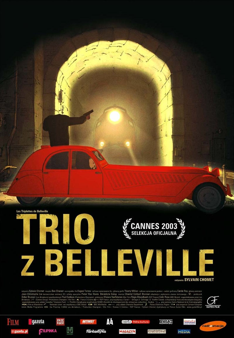 Polski plakat filmu 'Trio Z Belleville'