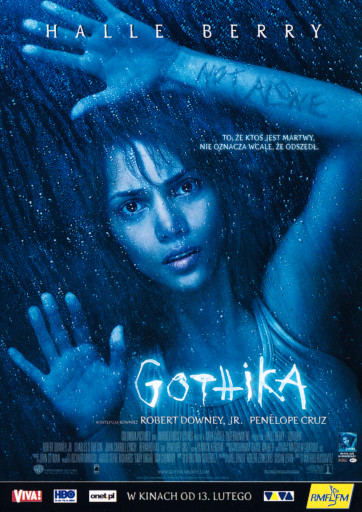 Przód ulotki filmu 'Gothika'