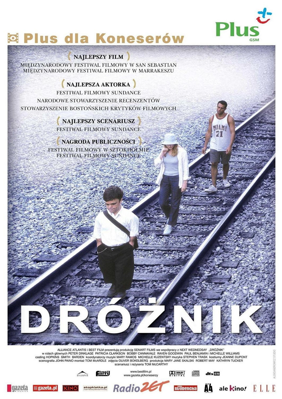 Polski plakat filmu 'Dróżnik'