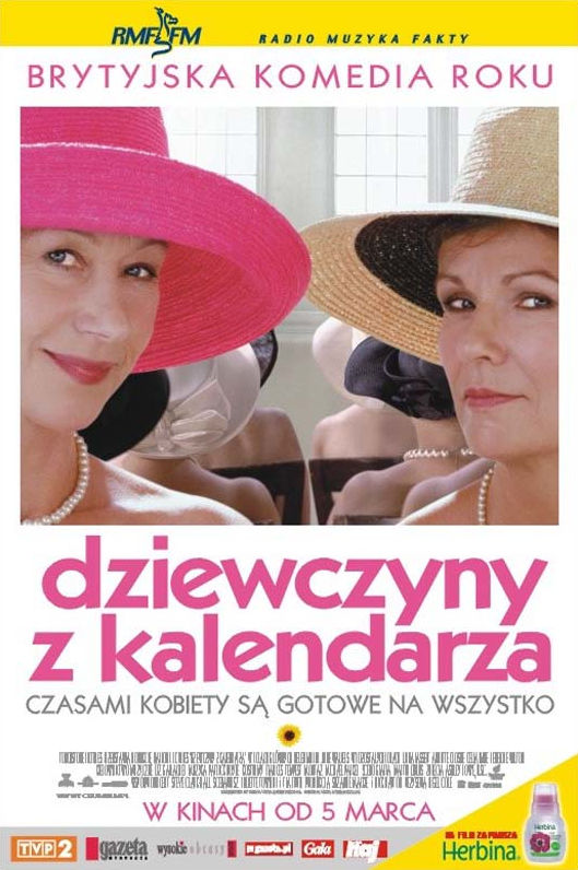 Polski plakat filmu 'Dziewczyny Z Kalendarza'