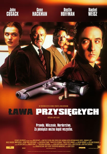 Polski plakat filmu 'Ława Przysięgłych'