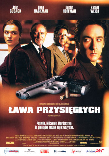 Przód ulotki filmu 'Ława Przysięgłych'