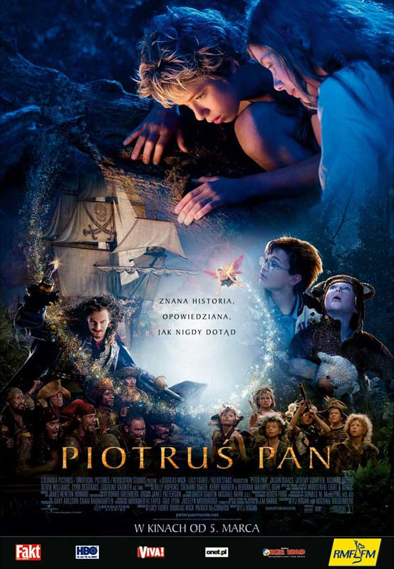 Polski plakat filmu 'Piotruś Pan'