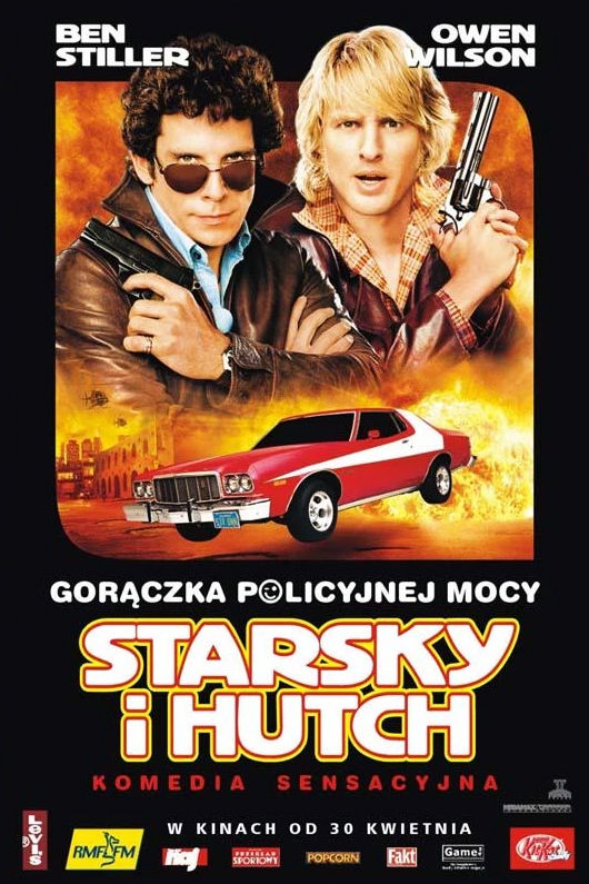 Polski plakat filmu 'Starsky i Hutch'