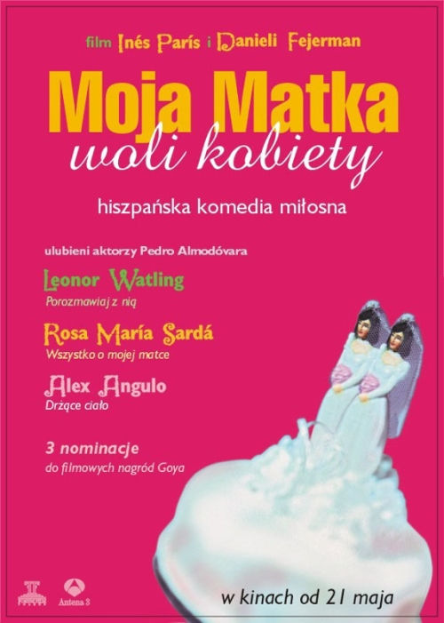 Polski plakat filmu 'Moja Matka Woli Kobiety'