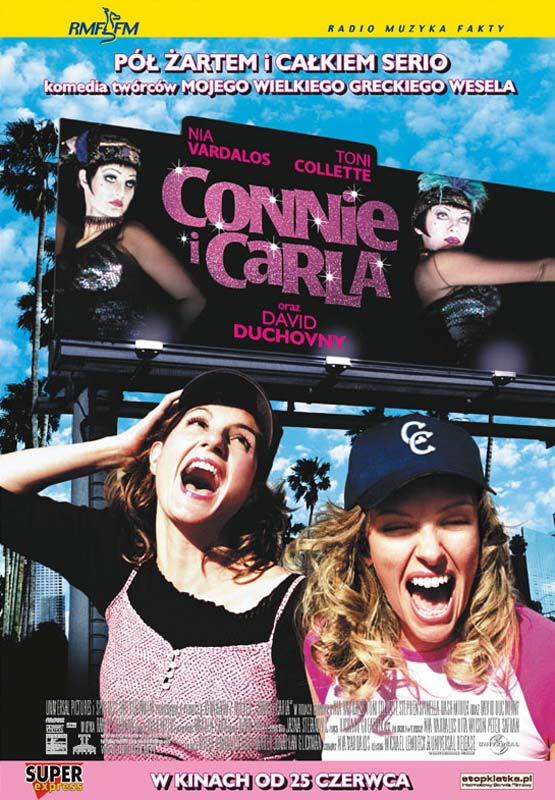 Polski plakat filmu 'Connie i Carla'