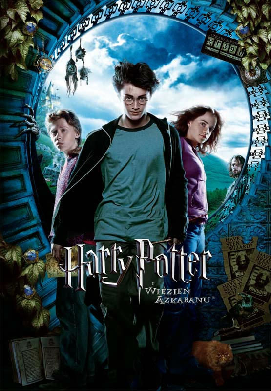 Polski plakat filmu 'Harry Potter i Więzień Azkabanu'