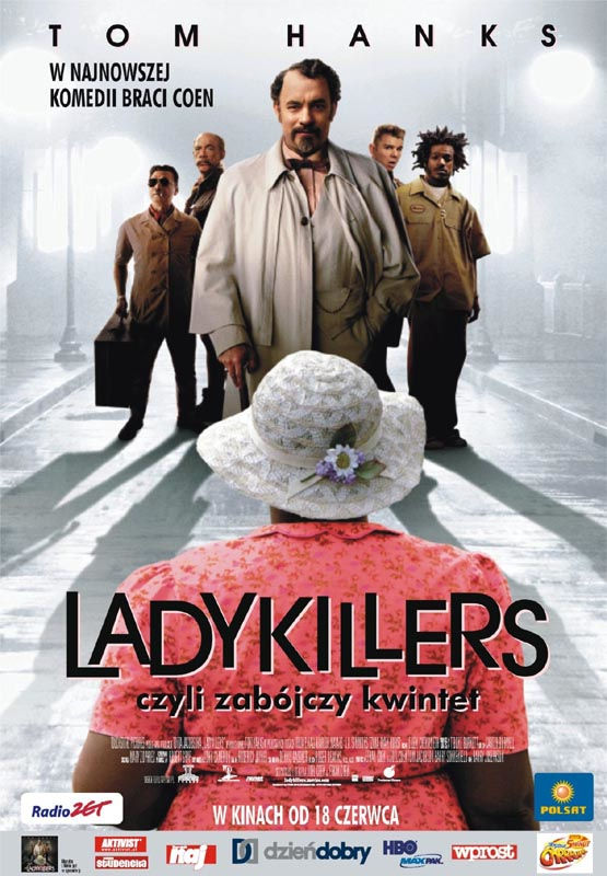 Polski plakat filmu 'Ladykillers, Czyli Zabójczy Kwintet'