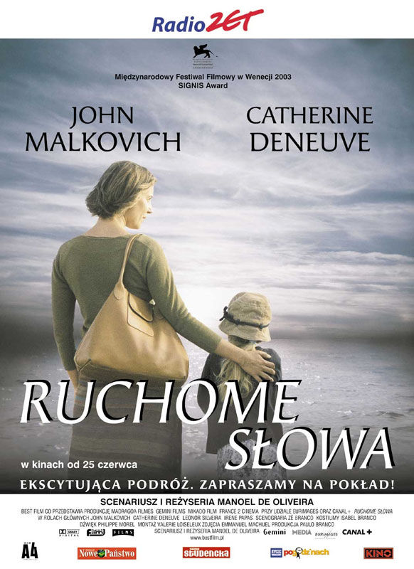 Polski plakat filmu 'Ruchome Słowa'