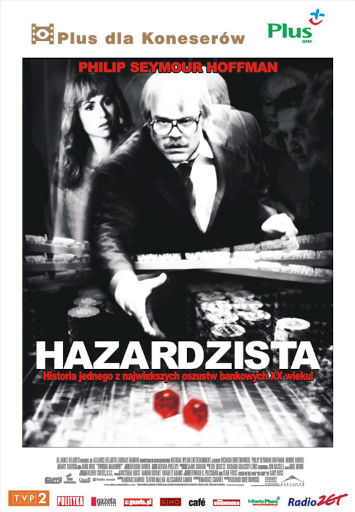 Przód ulotki filmu 'Hazardzista'