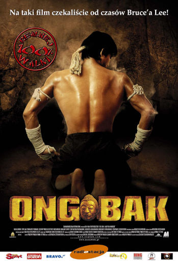 Polski plakat filmu 'Ong-Bak'