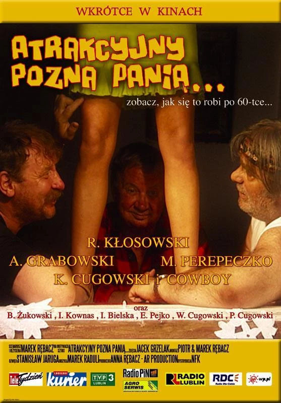 Polski plakat filmu 'Atrakcyjny Pozna Panią...'