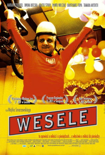 Polski plakat filmu 'Wesele'