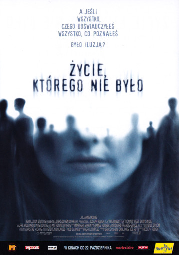 Przód ulotki filmu 'Życie, Którego Nie Było'