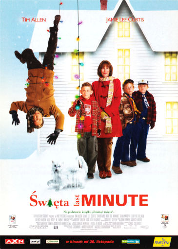 Przód ulotki filmu 'Święta Last Minute'