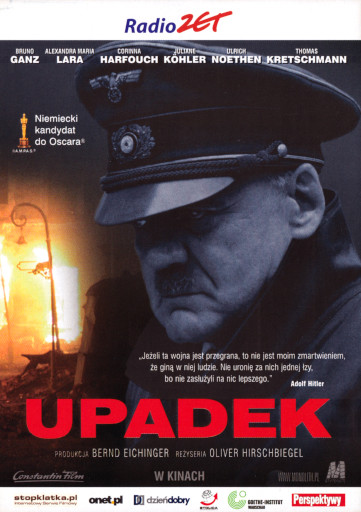 Przód ulotki filmu 'Upadek'