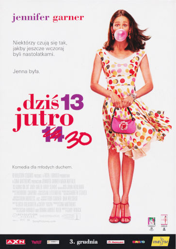 Przód ulotki filmu 'Dziś 13, Jutro 30'