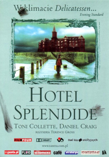 Przód ulotki filmu 'Hotel Splendide'