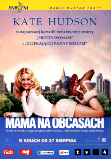 Przód ulotki filmu 'Mama Na Obcasach'