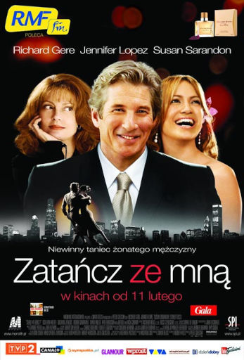 Polski plakat filmu 'Zatańcz Ze Mną'