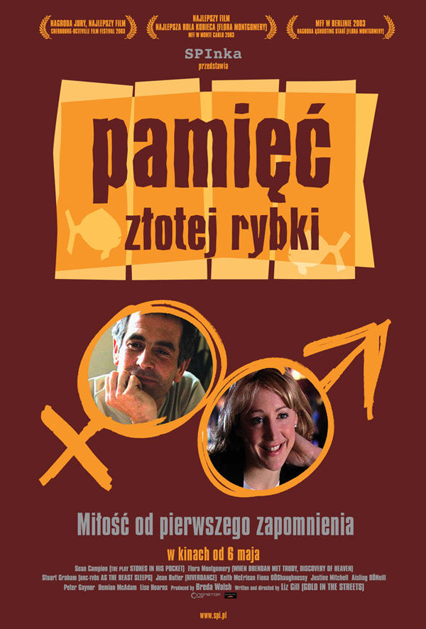 Polski plakat filmu 'Pamięć Złotej Rybki'