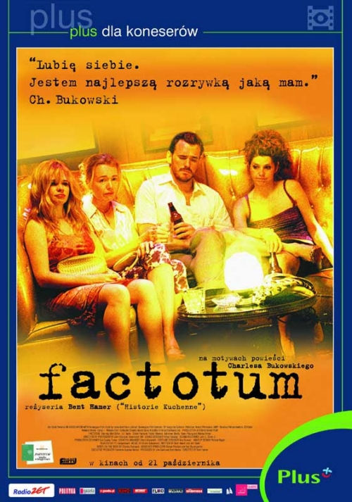 Polski plakat filmu 'Factotum'