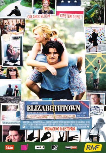 Przód ulotki filmu 'Elizabethtown'