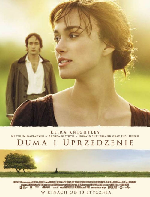 Polski plakat filmu 'Duma i Uprzedzenie'